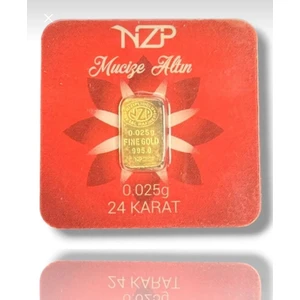 By Devli 0.025 Gram 24 Ayar Altın
