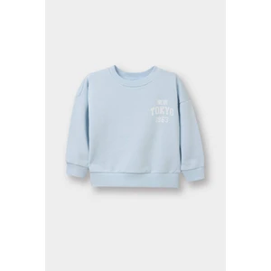 Oversize Baskılı Sweatshirt Erkek Bebek D7905A526SP