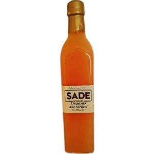 Sade Organik Alıç Sirkesi 500 ml