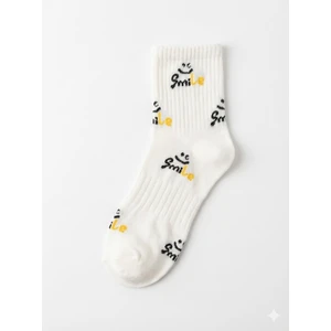 Triya Wear Studio - Desenli Soket Çorap