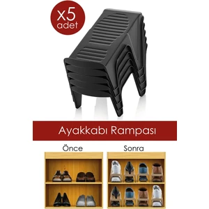 5'li Tekli Ayakkabı Rampası