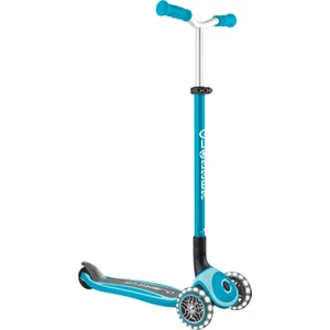 Master Işıklı Katlanabilir Scooter - Okyanus Mavisi
