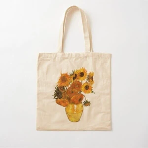 Van Gogh Ayçiçeği Tablosu Baskılı Ham