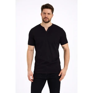 Uomo Park 2124 Henley Tişört Basic Casual T shirt