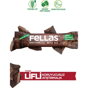 Meyve Bar - Duble Kakaolu (35 g) x 12 Adet