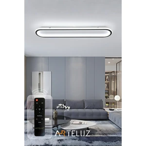 Uzun Elips Model Modern Plafonyer Avize (100X20 Cm)