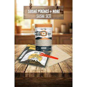 Suşi Pirinci + Sushi Nori Set