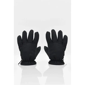 Çocuk Içi Polar Siyah Kayak-Kar Eldiveni