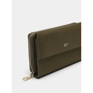 Kapaklı Deri Efektli Cüzdan