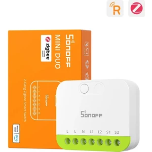 MINI-ZB2GS Duo Zigbee 2 Kanallı Akıllı Röle