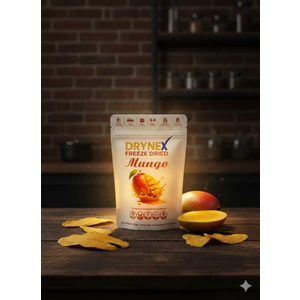 Dondurularak  Kurutulmuş Dilim Mango