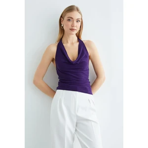 Boyundan Geçmeli Bluz