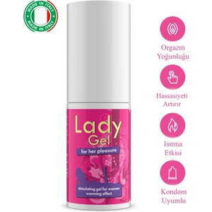Intimateline Lady Gel 30 ml Bayanlara Özel Krem