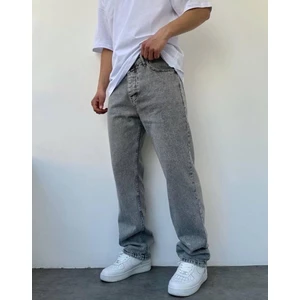 Asit Gri Baggy Pantolon