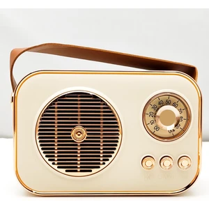 Radyo Nostalji Şarjlı Pilli Bt USB Sd Polygold M-4
