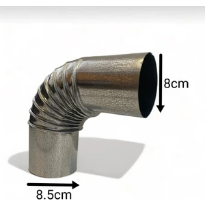 Pelet soba Mangal Bacası Dirseği