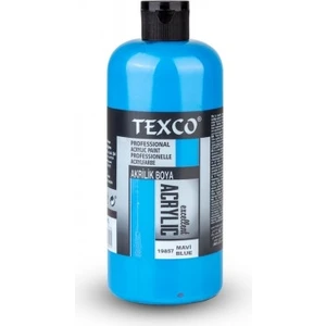 Texco 400ML Akrilik Boya Mavi / 19857