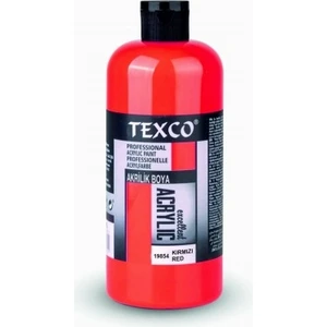 Texco 400ML Akrilik Boya Kırmızı / 19854