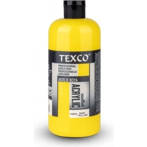 Texco 400ML Akrilik Boya Sarı / 19852