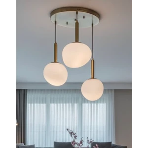 Aydınlatma Egg Modern Sarkıt Eskitme 3lü Avize