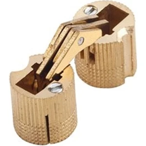 KIRMA YUVARLAK MENTEŞE Ø10 MM PİRİNÇ