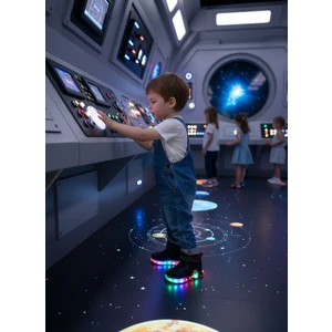 Space Işıklı Erkek Çocuk Botu 22-25