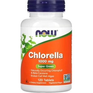 Now Foods Chlorella, 1.000 Mg, 120 Tablet