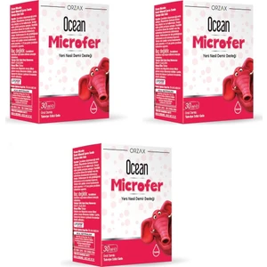 Ocean Orzax Ocean Microfer Oral Damla 30 Ml X3