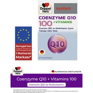 Q10 100 + Vitamins 30 Kapsül