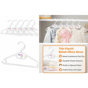 Bebek Elbise Askısı 6Lı Paket