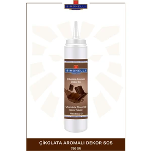 Dekor Sosu Çikolata Aromalı 750 gr