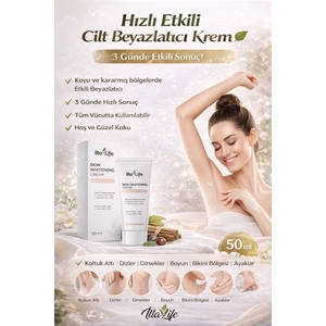 İlla Life Koltuk Altı & Bikini Bölgesi Beyazlatıcı Krem – Cilt Tonu Açıcı 50 ML