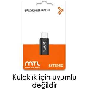 Lightning To Type-C Otg Adaptör - Type-C Şarj Dönüştürücü