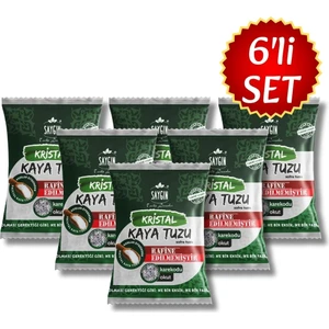 6'lı Paket Kaya Tuzu Sofralık 3 kg