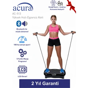 AC-513 5 Programlı Bluetoothlu Yüksek Hızlı Egzersiz Aleti