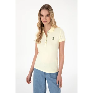 U.s. Polo Assn. Kadın Limon Tişört Basic 50300896-VR035