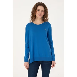 U.S. Polo Assn. Kadın MAVİ Basic Kazak 50313579-VR251