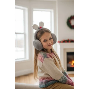 Çocuk Kışlık Peluş Kulaklık