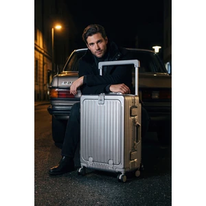 Bold Pc Policarbon Kabin Boy Valiz Silver