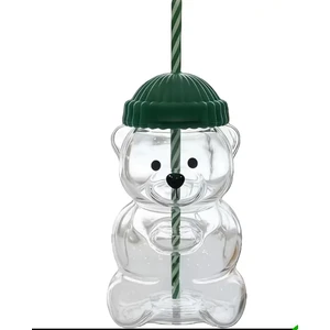 Bearista Cam Pipetli Bardak/tumbler