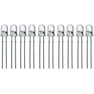 5mm Beyaz Led Paketi - 10 Adet