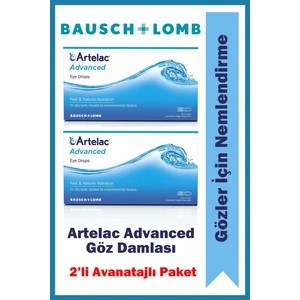 Artelac Advanced 30 Flakon 0,5 ml 2 Adet