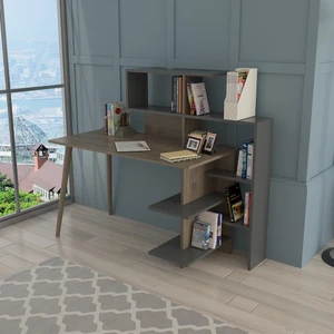 Uzay Çalışma Masası Antrasit  Ceviz