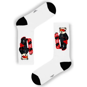 Carnaval Socks Kayaklı  Bear Desenli Tenis Çorap