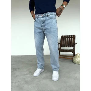 Oray Store Buz Mavi Baggy Pantolon