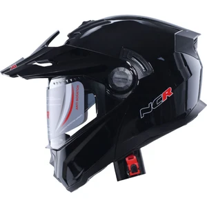 X-Cross Çene Açılır Kask Parlak Siyah (Ece-22.06)