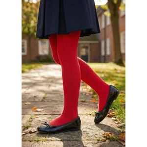 Pink Bunny Düz Desenli Külotlu Çorap