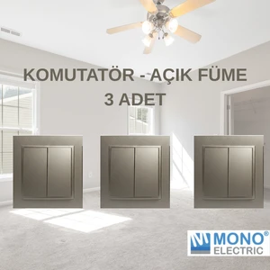 Komütatör Anahtar - Açık Füme
