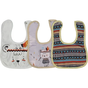 Bebek Mama Önlüğü Sevimli Ayıcık 3'lü Set