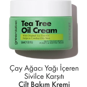 Green Label Greenlabel Çay Ağacı Yağı Özlü Krem 50 Ml.